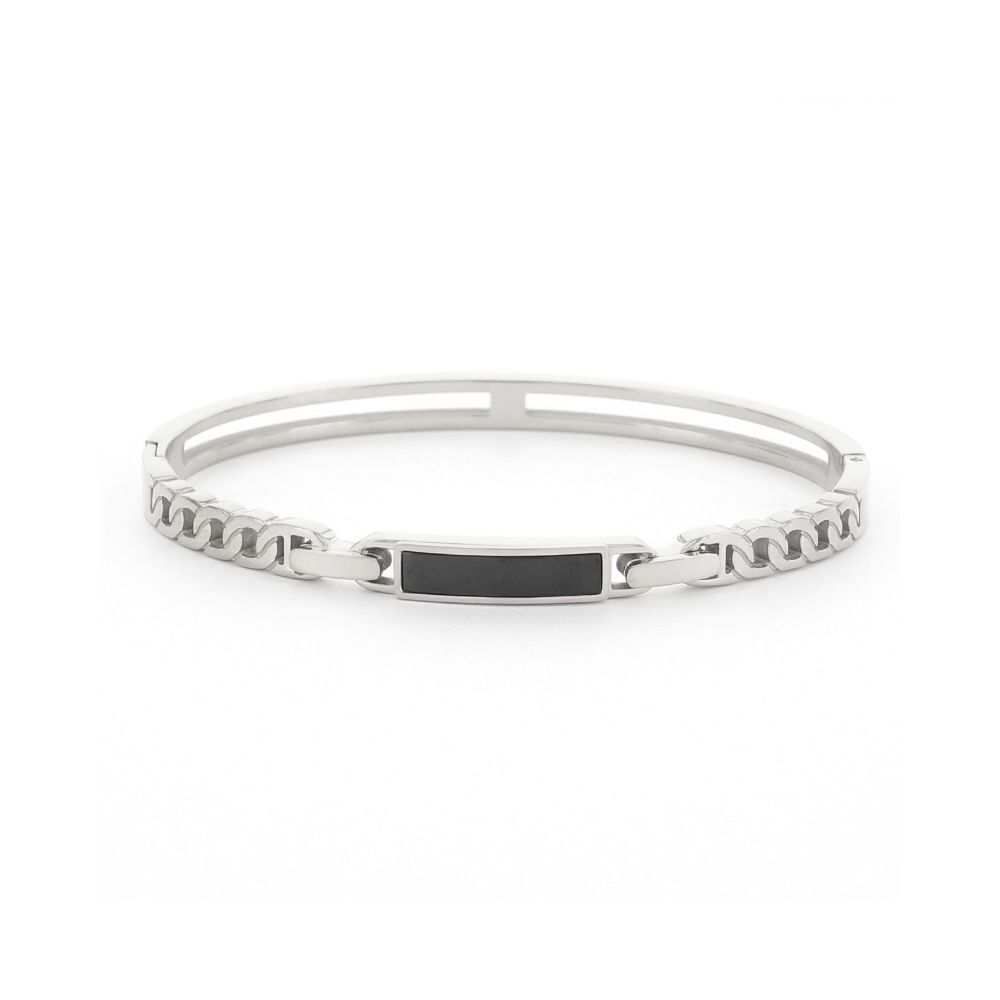 Kalli Bangle Chain Black - 2175S