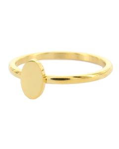 Kalli ring Oval Seal Gold Color  - 4073G